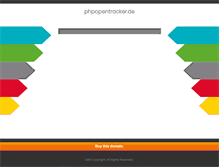 Tablet Screenshot of phpopentracker.de